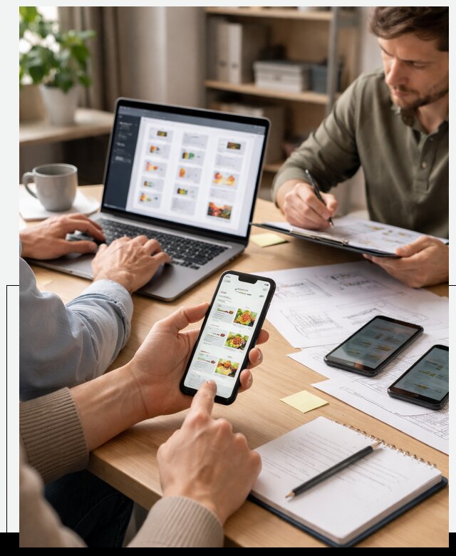 Разработка мобильного приложения торговой сети в Донецке